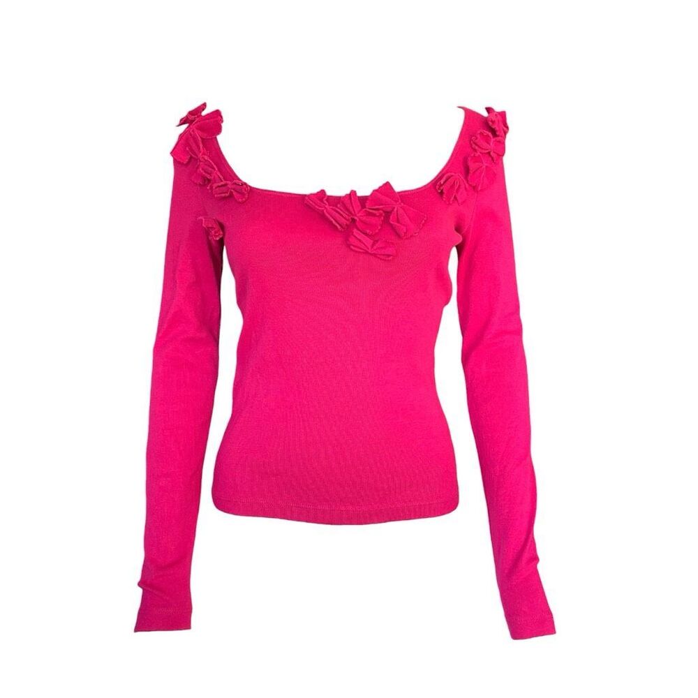 moschino coquette bow long sleeve